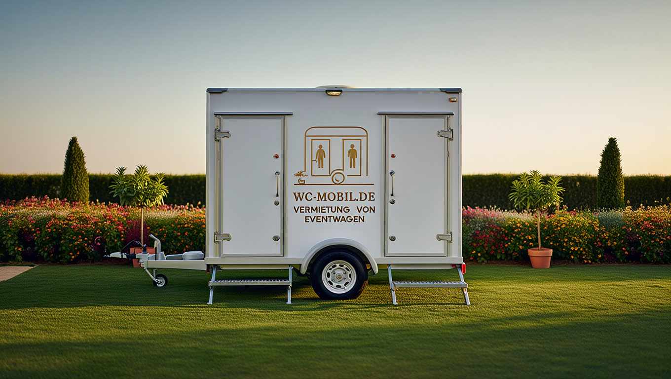 VIP WC-Anhänger – Außenansicht